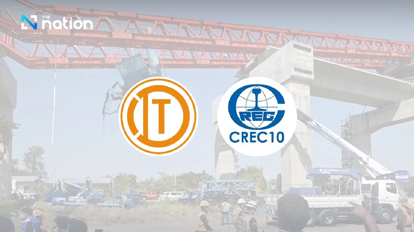 Investigation into CREC-linked firms after deadly crane collapse in Nakhon Ratchasima Investigation into CREC-linked firms after deadly crane collapse in Nakhon Ratchasima
