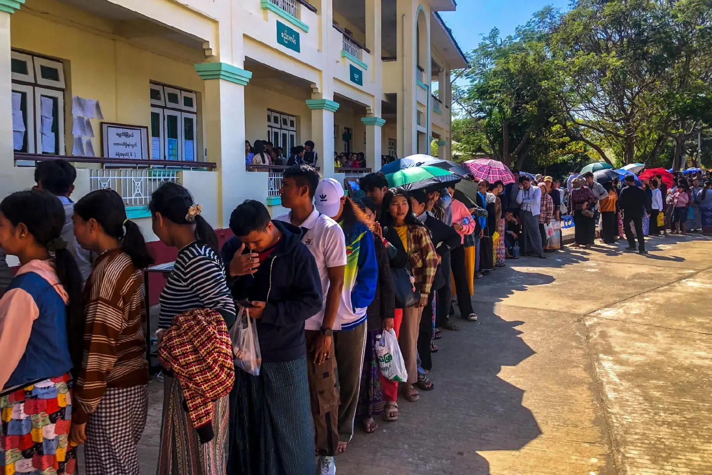 More than 6m vote in Phase One as Myanmar turnout tops 52%