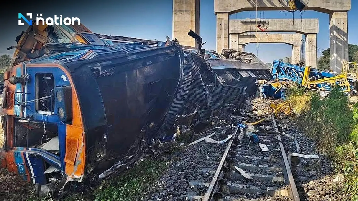Update: Crane collapse onto train kills 32, injures 64, 3 missing Update: Crane collapse onto train kills 32, injures 64, 3 missing