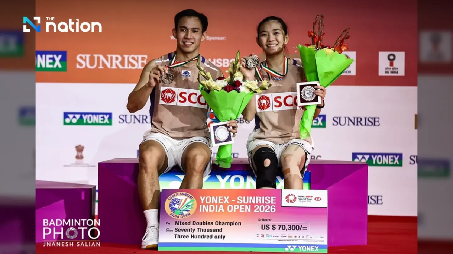 Thai Duo save 4 match points, storm back to 8th title at India Open