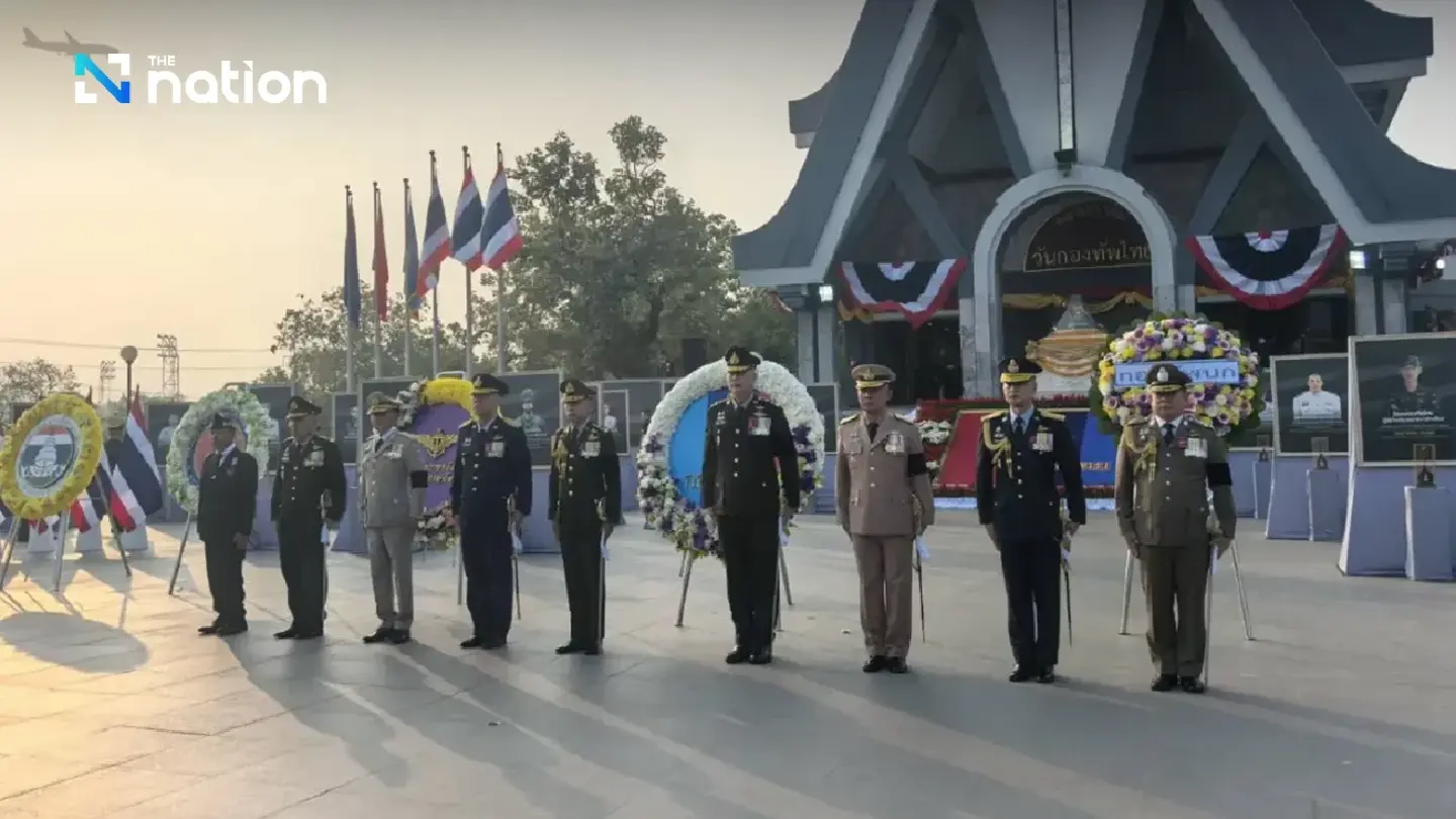42 fallen heroes honoured on Royal Thai Armed Forces Day