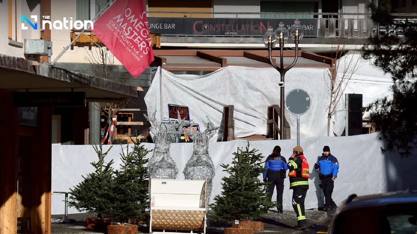Around 40 killed, 100 injured in explosion in Swiss ski resort bar, police say Around 40 killed, 100 injured in explosion in Swiss ski resort bar, police say