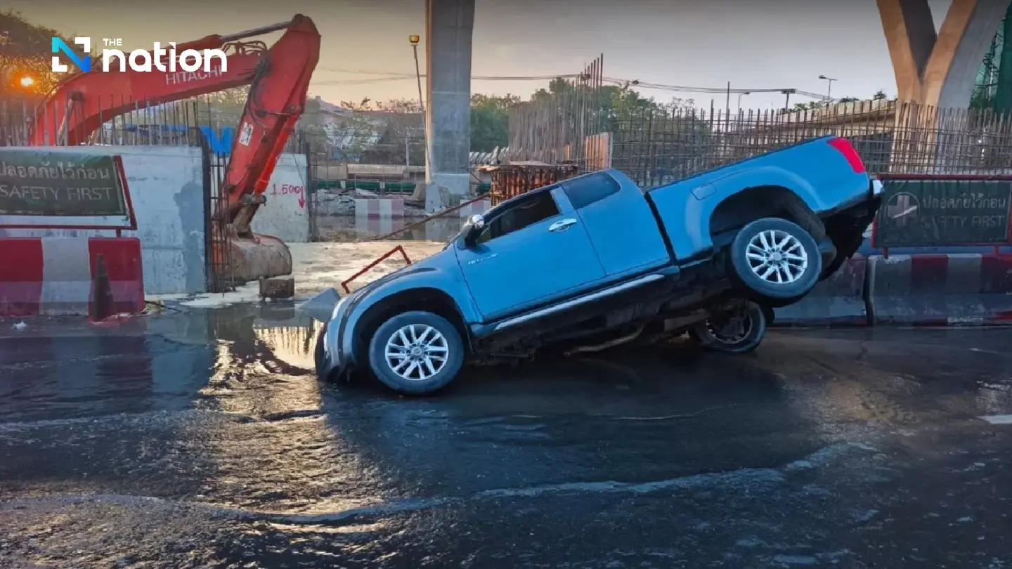 Rama II road collapse: TSEA president outlines 4 possible causes