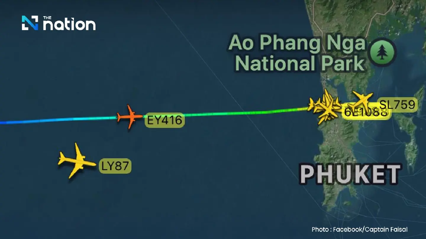 Several passengers injured after Etihad plane hits turbulence over Phuket