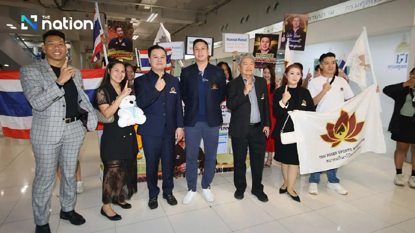 First Asian world poker champ returns home after making history