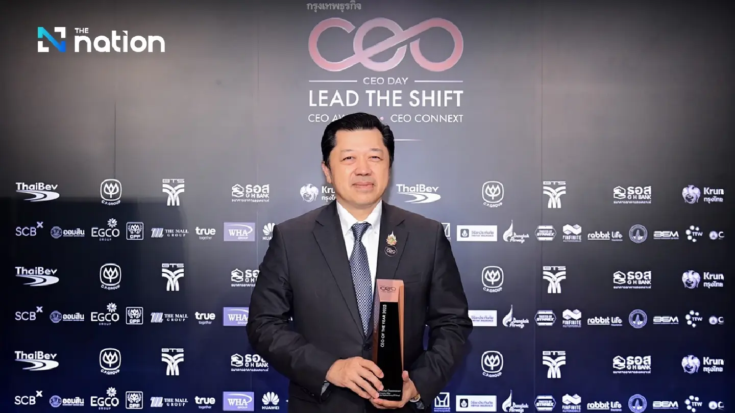 Suphachai Chearavanont Wins CEO of the Year 2025, Reinforcing a Vision to Position Thailand as ASEAN's Digital Hub