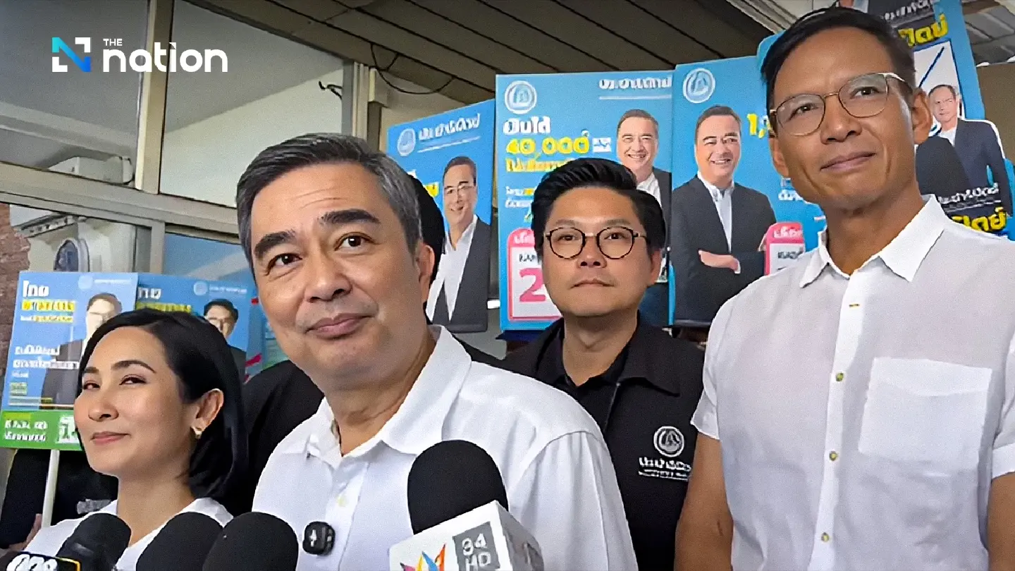 Abhisit sets 3 conditions for joining next coalition