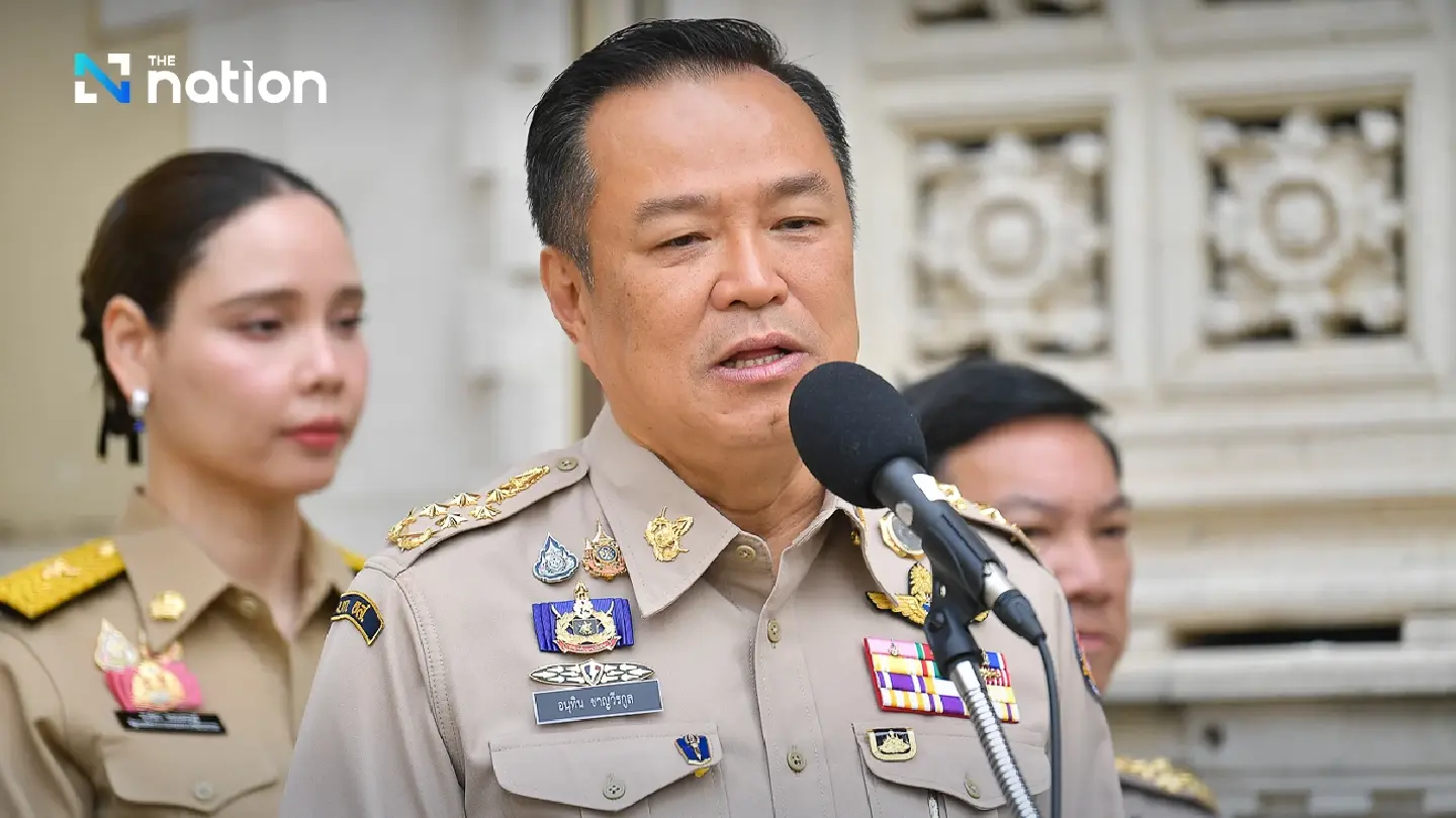 Anutin says no Cambodian troops near border, rules out clashes