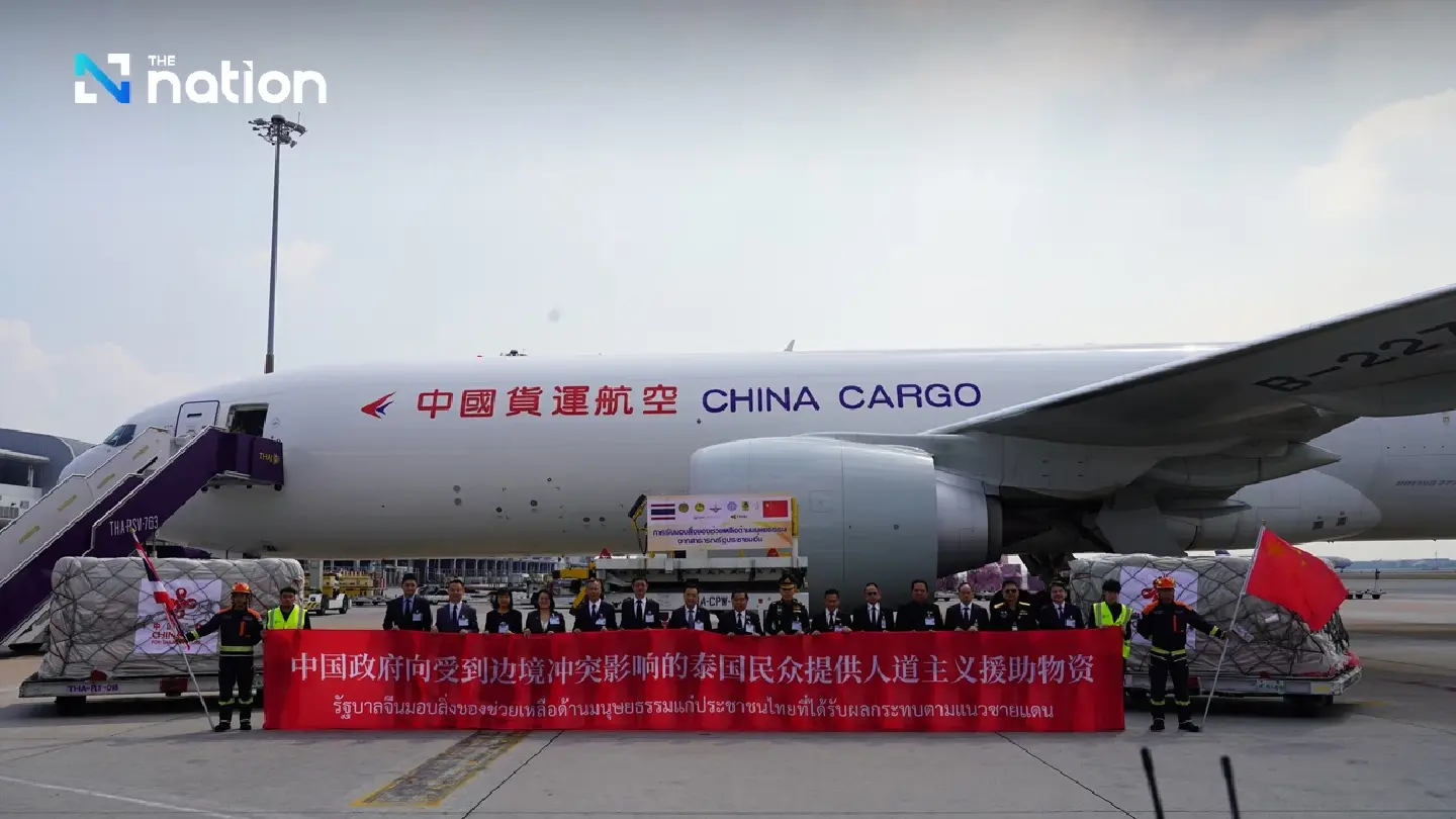 Chinese Ambassador Zhang Jianwei joins humanitarian aid handover ceremony in Bangkok