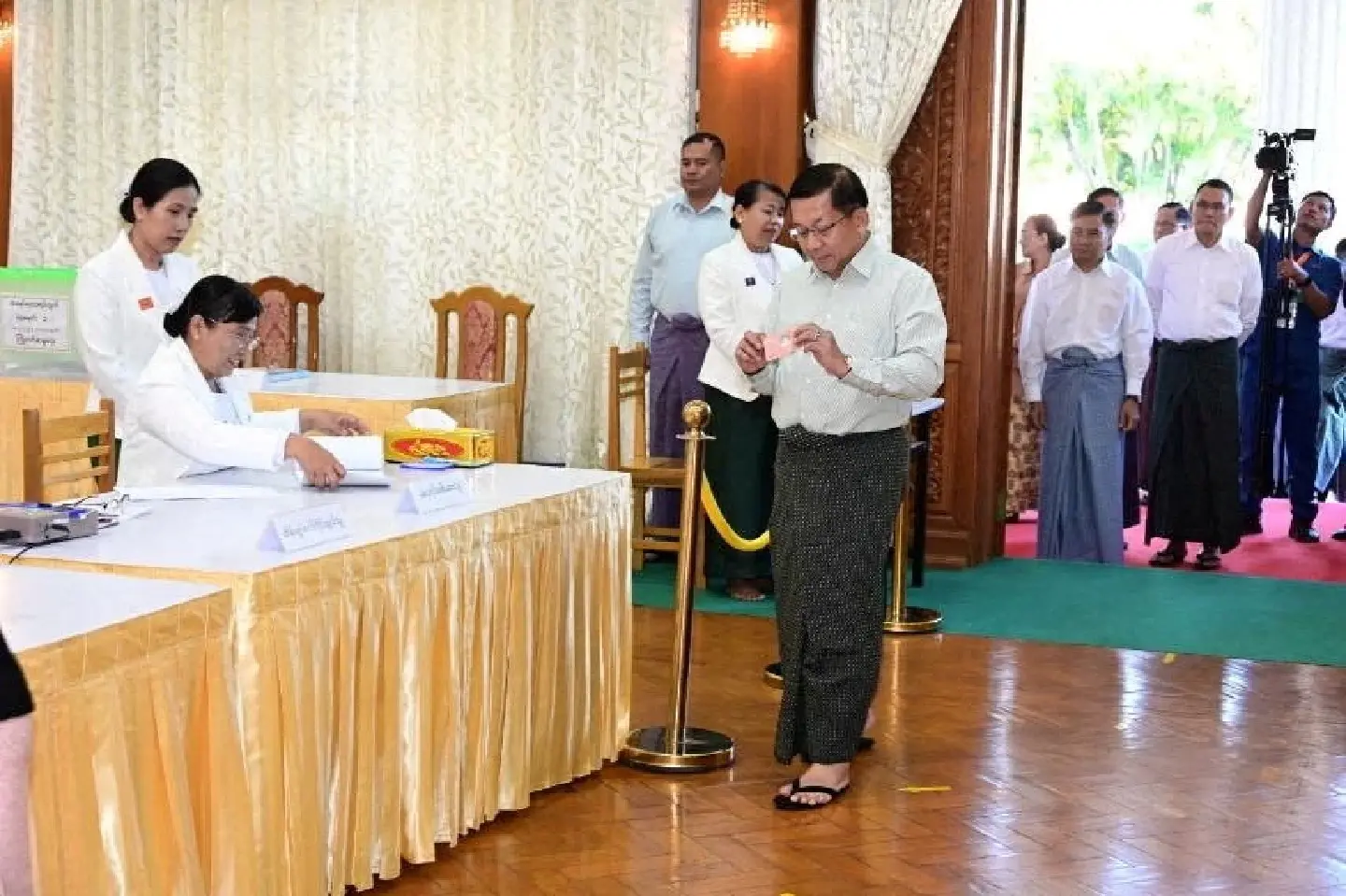 Voter turnout reaches about 55 % in Myanmar’s 2025 general election