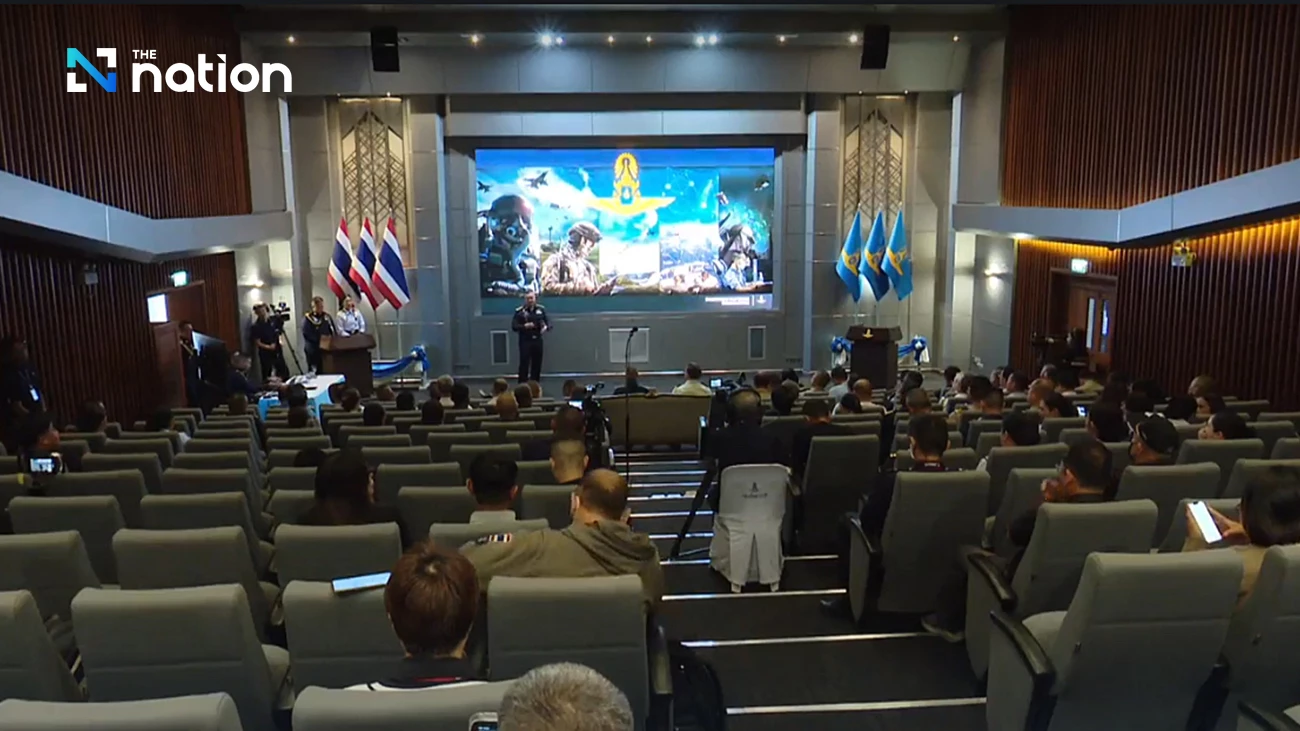 Air force briefs 22 countries’ attachés on Thailand–Cambodia border