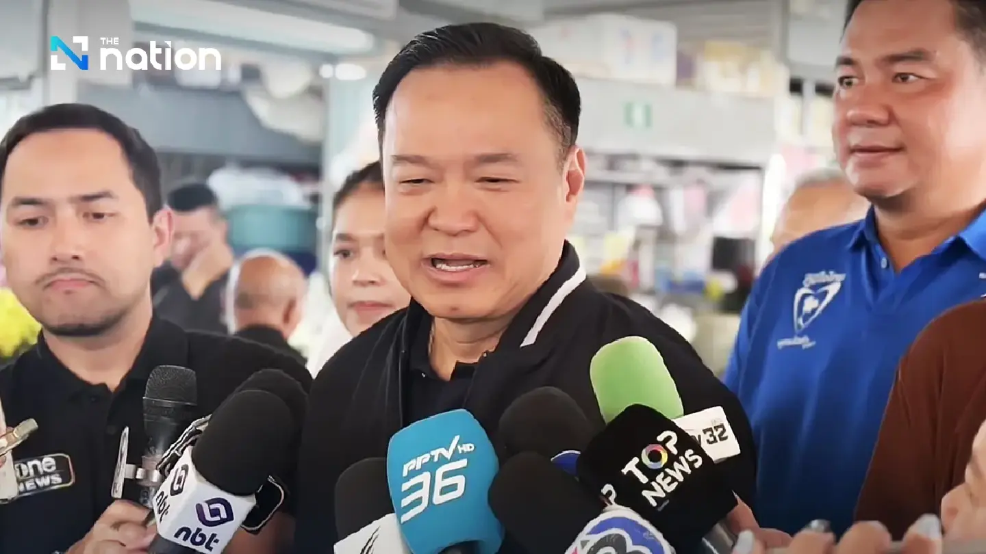 Anutin says nothing wrong with election campaigns on nationalism