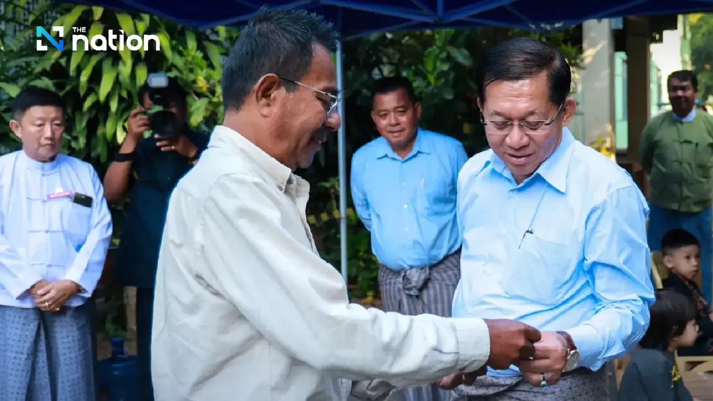 Min Aung Hlaing shrugs off criticism as military-backed party dominates Myanmar vote