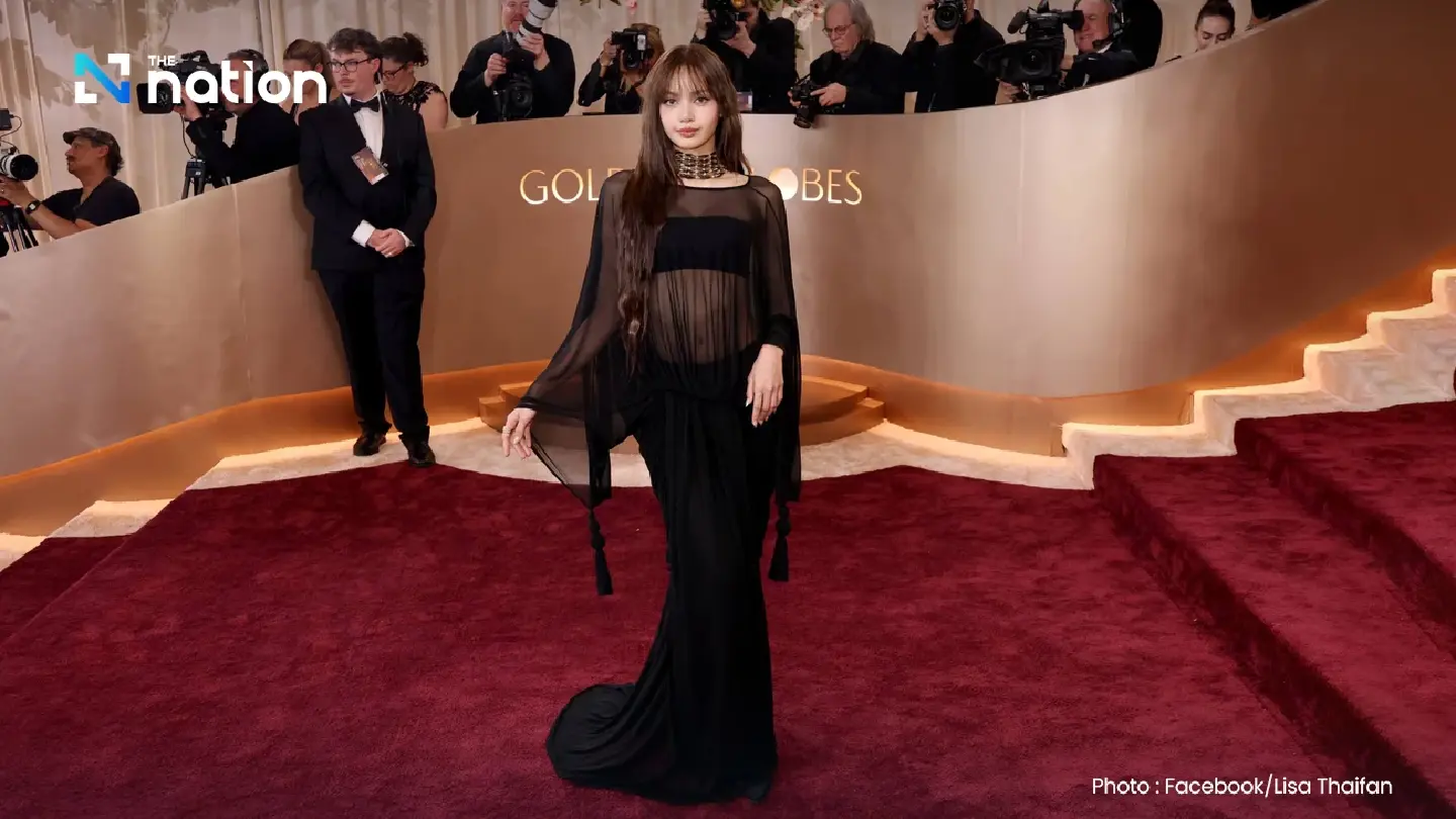 Lisa makes history as first Thai and K-pop Golden Globes presenter