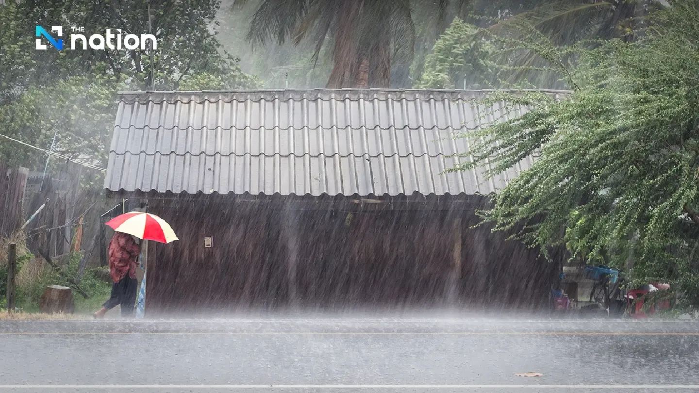 Summer Storm Hits Northern Thailand; Heavy Rain, Strong Winds, and Hail Expected