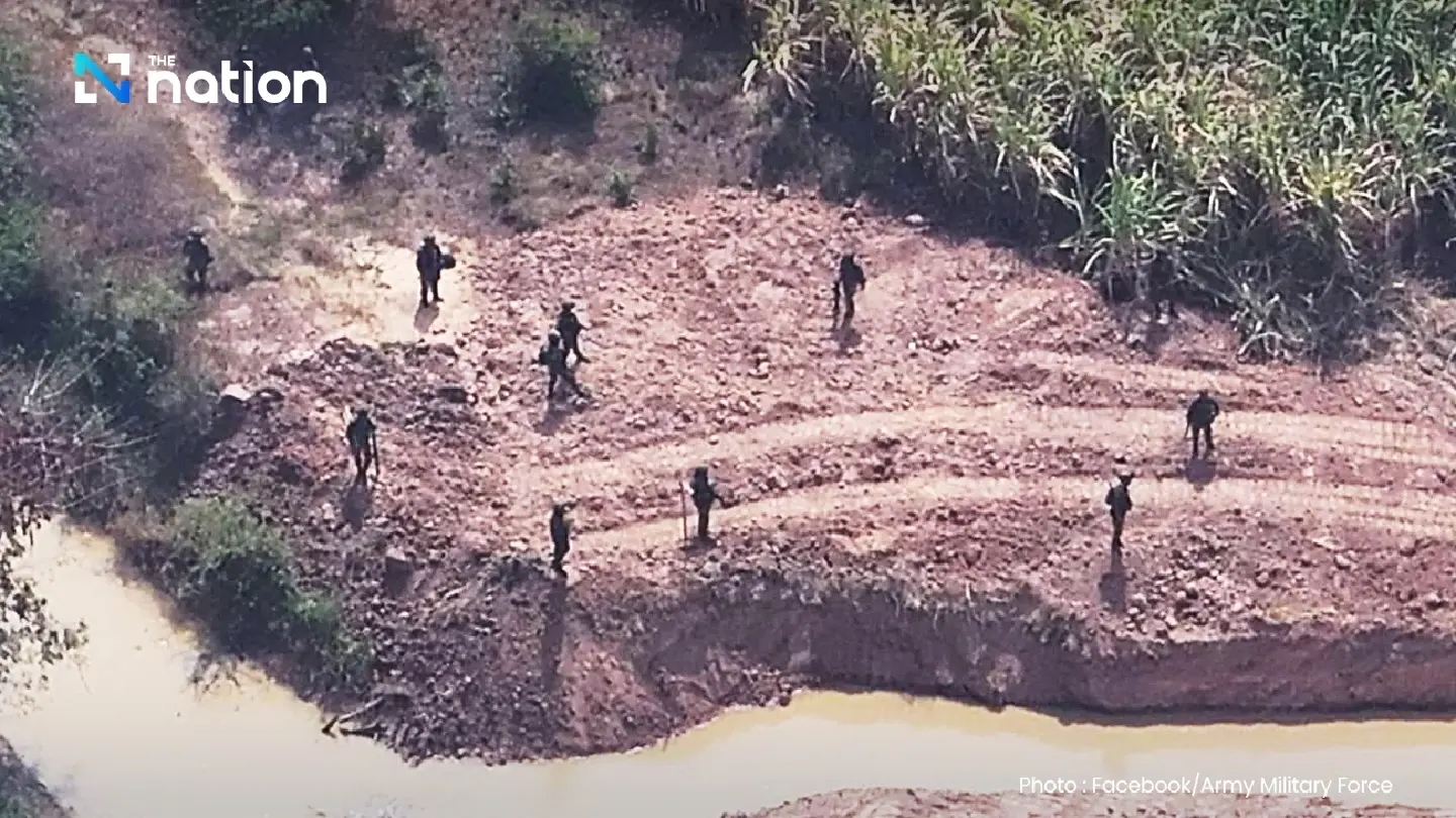 First Army Area reports Cambodian troops observed near Sa Kaeo border First Army Area reports Cambodian troops observed near Sa Kaeo border