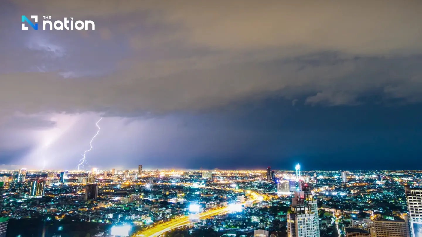 TMD warns of storms, gusty winds as rain hits Bangkok
