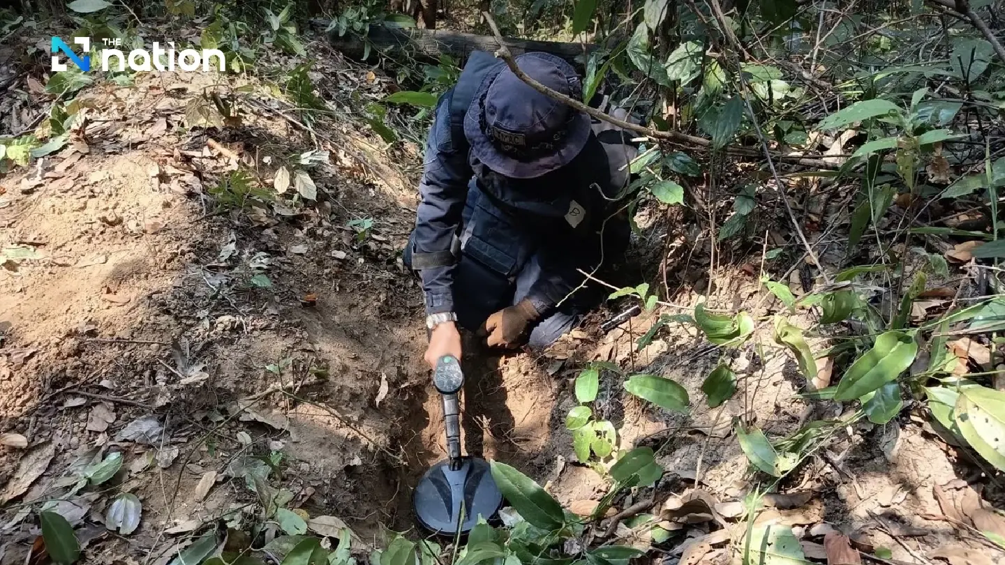 TMAC finds 246 PMN landmines so far in Ubon Ratchathani clearance