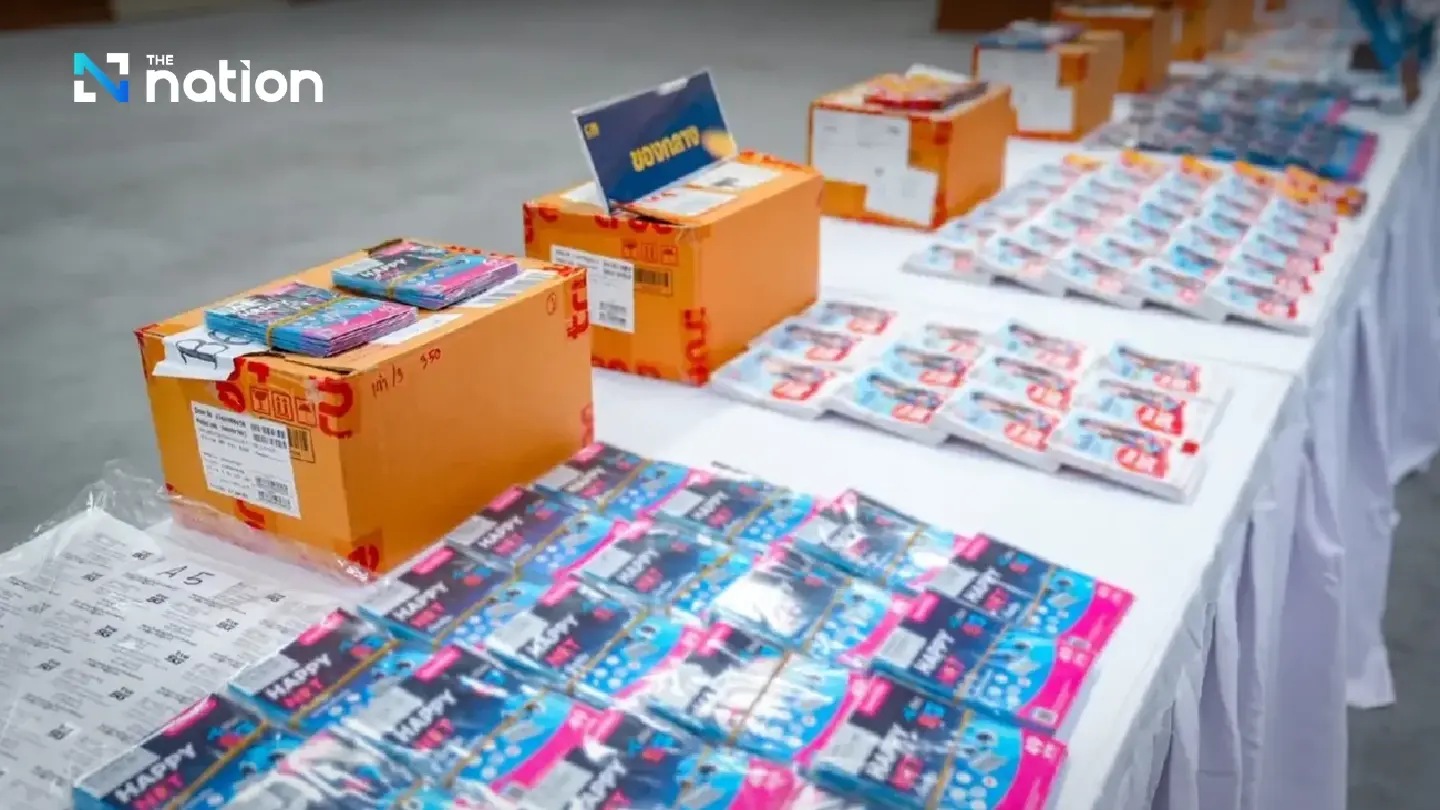 Police raid targets free SIM scam; three arrested in northern Thailand