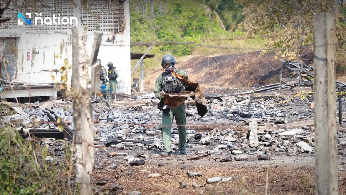 Surin arms depot explosion: Border Patrol Police chief confirms safety standards met