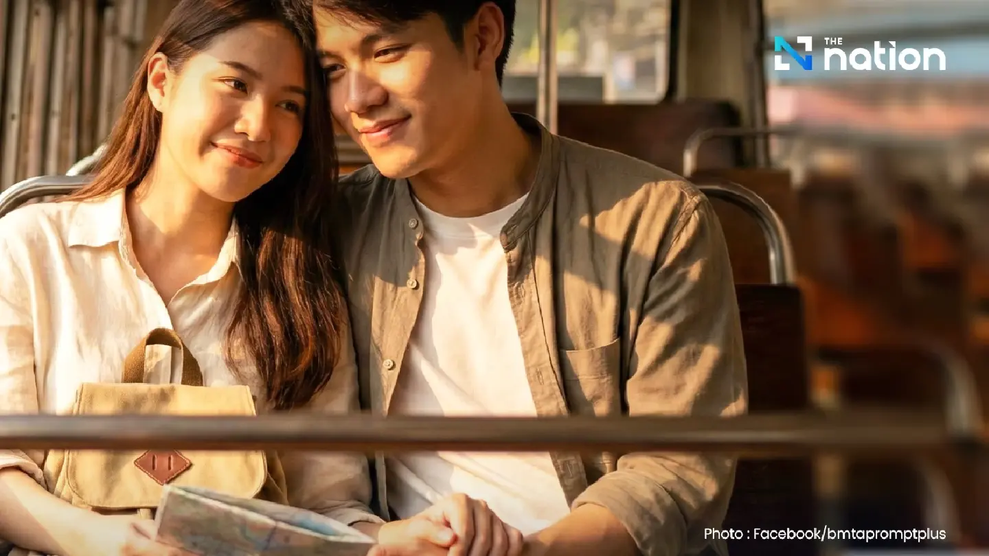 All Aboard the 'Love Line': Bangkok Buses Pivot to Romance for Valentine’s Day