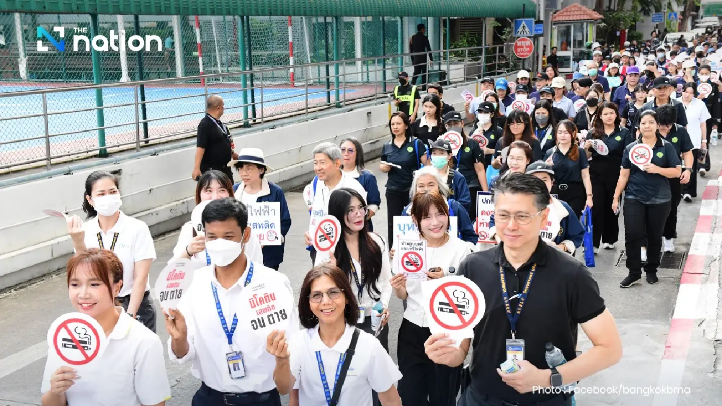 Rama 6 Road now smoke-free; fines up to 5,000 baht for violations
