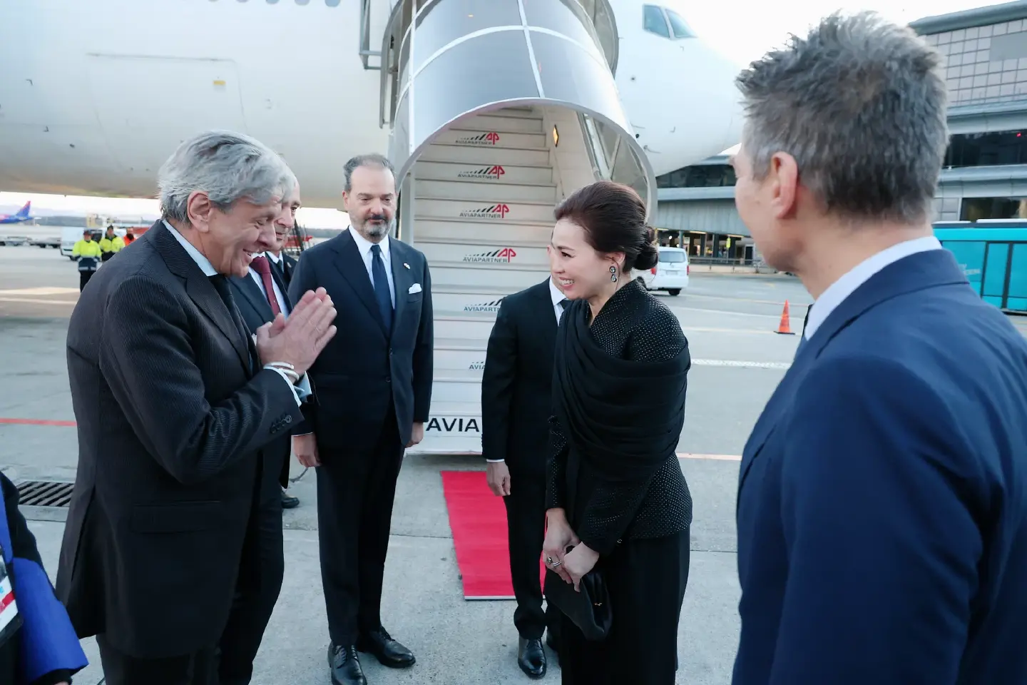 Her Majesty The Queen Arrives in Italy for 2026 Winter Olympics Ice Hockey Medal Matches Her Majesty The Queen Arrives in Italy for 2026 Winter Olympics Ice Hockey Medal Matches