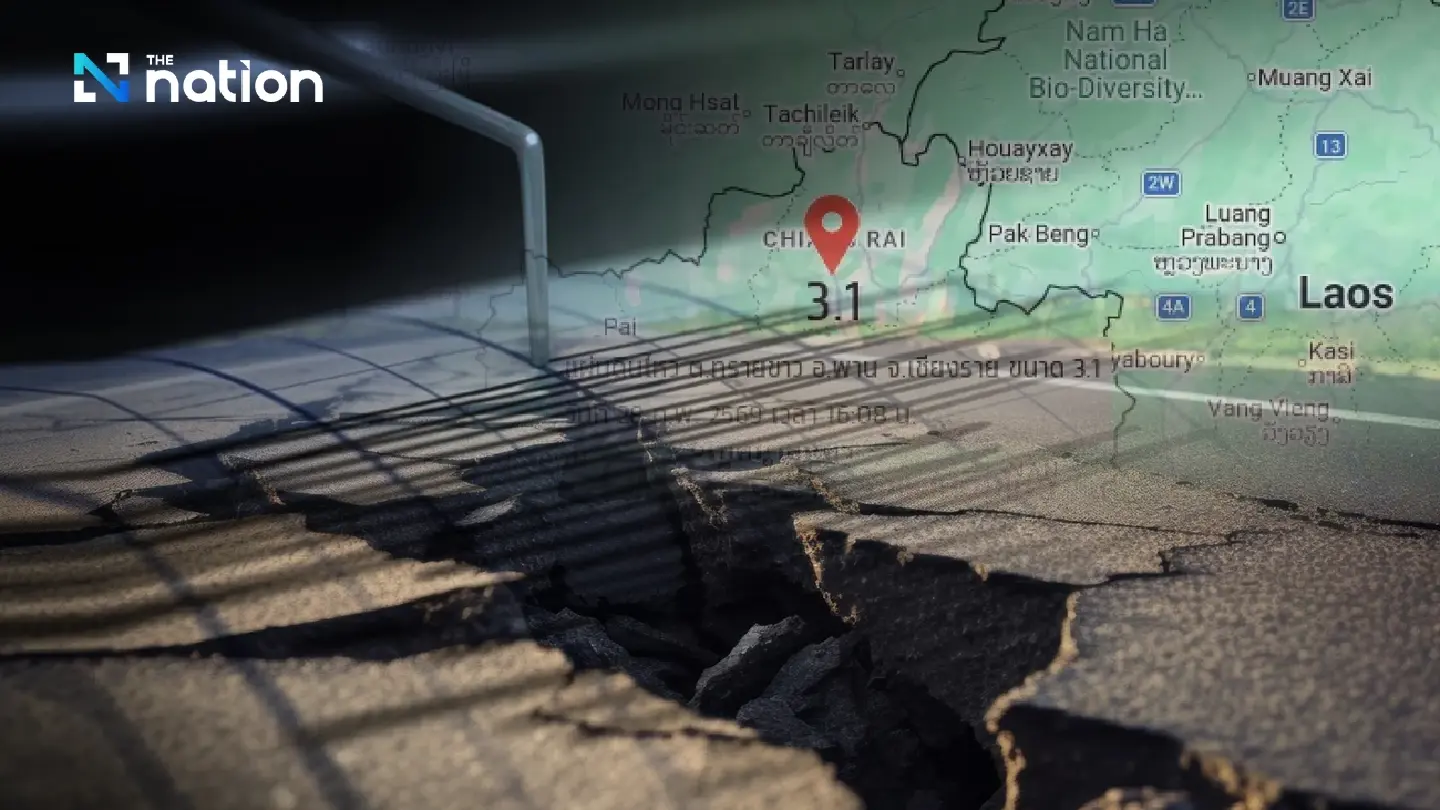3.1-magnitude quake hits Chiang Rai’s Phan district; tremors felt in several subdistricts
