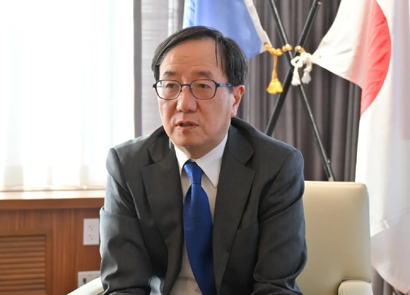 Japan Ambassador views UN funding woes as reform chance Japan Ambassador views UN funding woes as reform chance