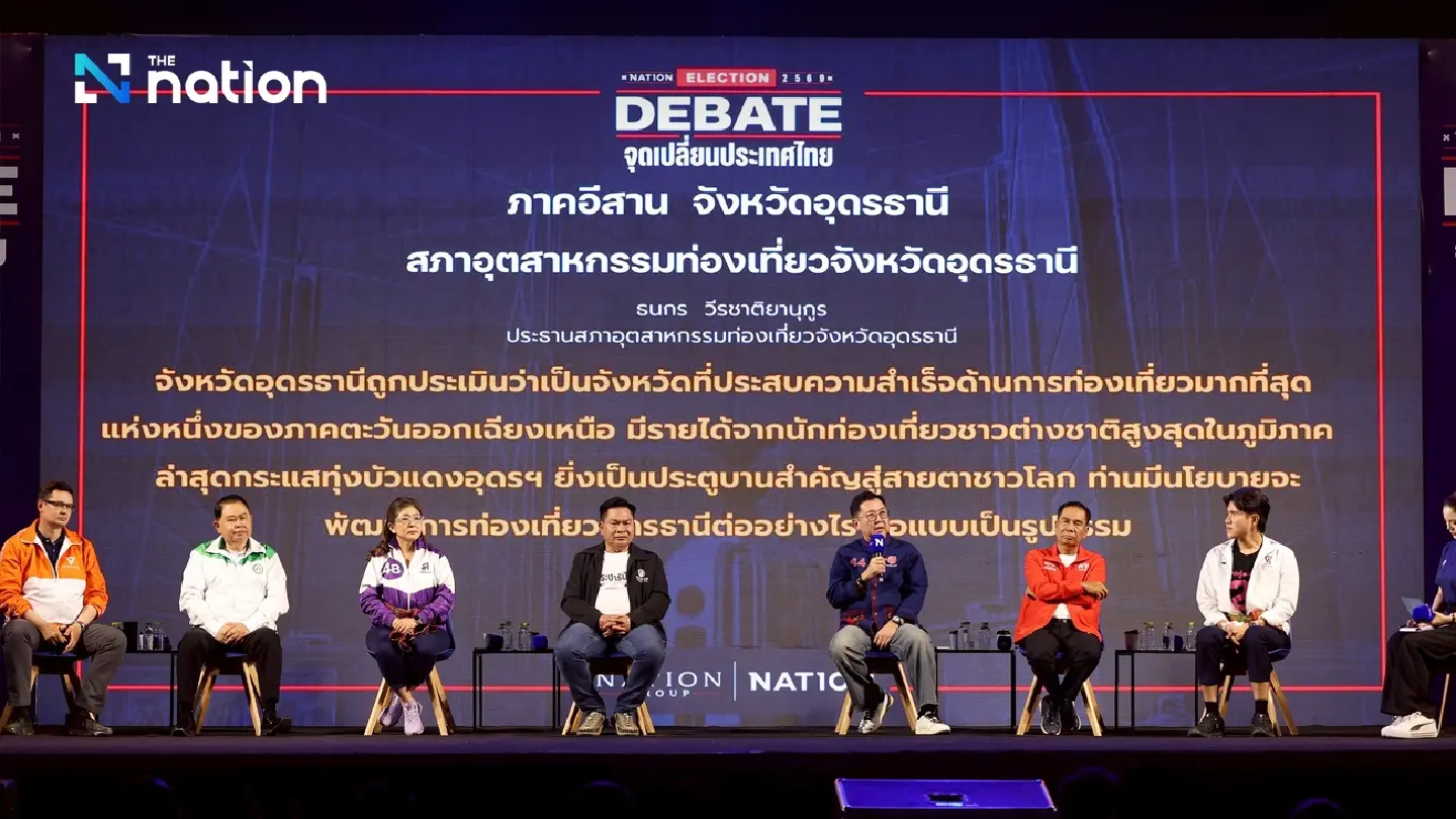 Seven parties outline Isaan’s economic future in the Udon Thani debate