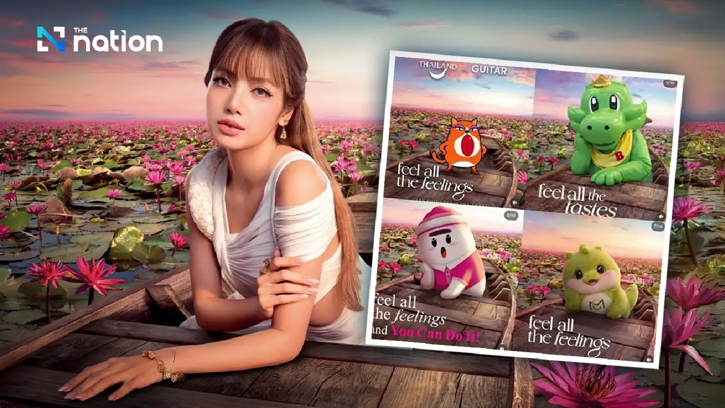 TAT’s Lisa campaign makes Udon Thani’s Red Lotus Sea go viral