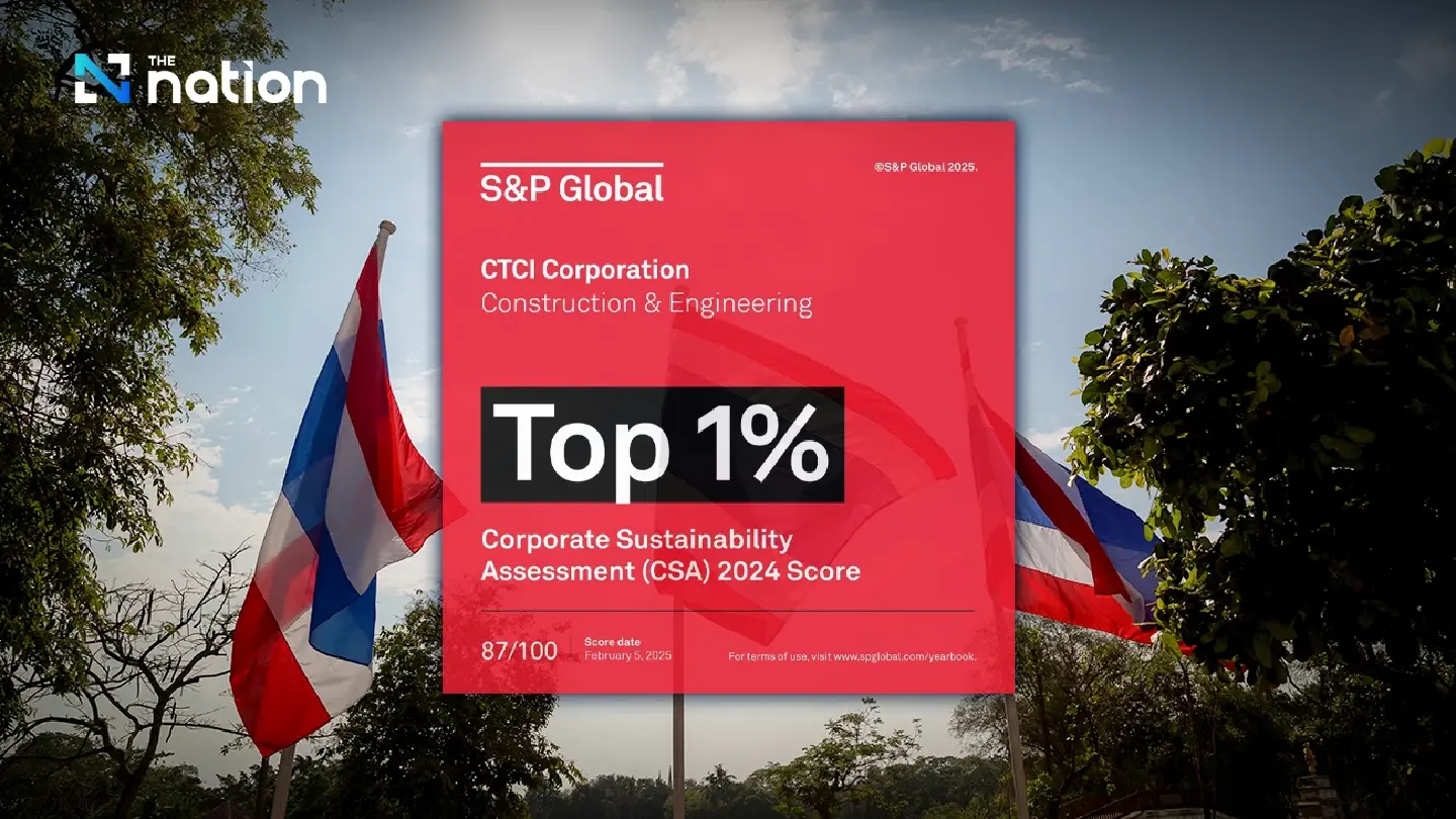 Thai companies land S&P Global Sustainability Yearbook 2026 top 1% distinction