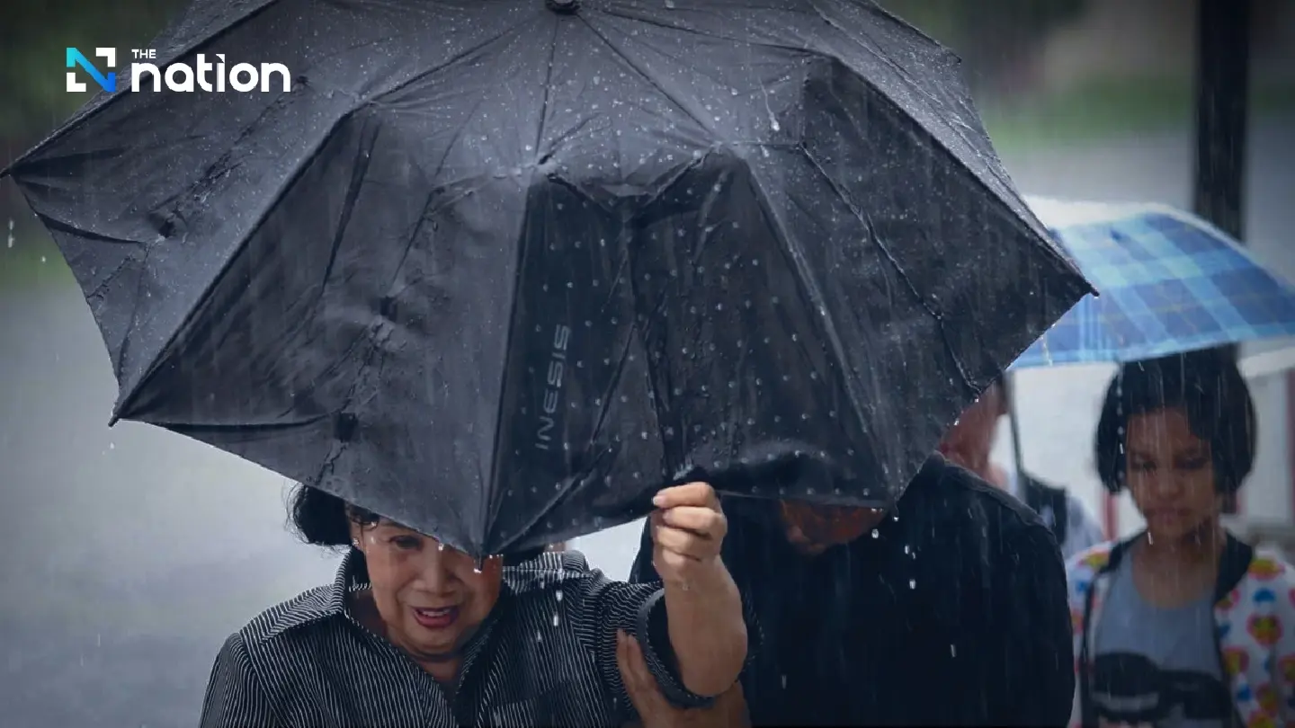 TMD warns rain in 44 provinces, storms to hit Northeast