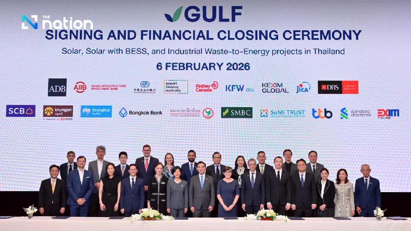 GULF Secures 60 Billion Baht ($1.9 Billion) Loan to Power 939 MW Renewable Expansion GULF Secures 60 Billion Baht ($1.9 Billion) Loan to Power 939 MW Renewable Expansion
