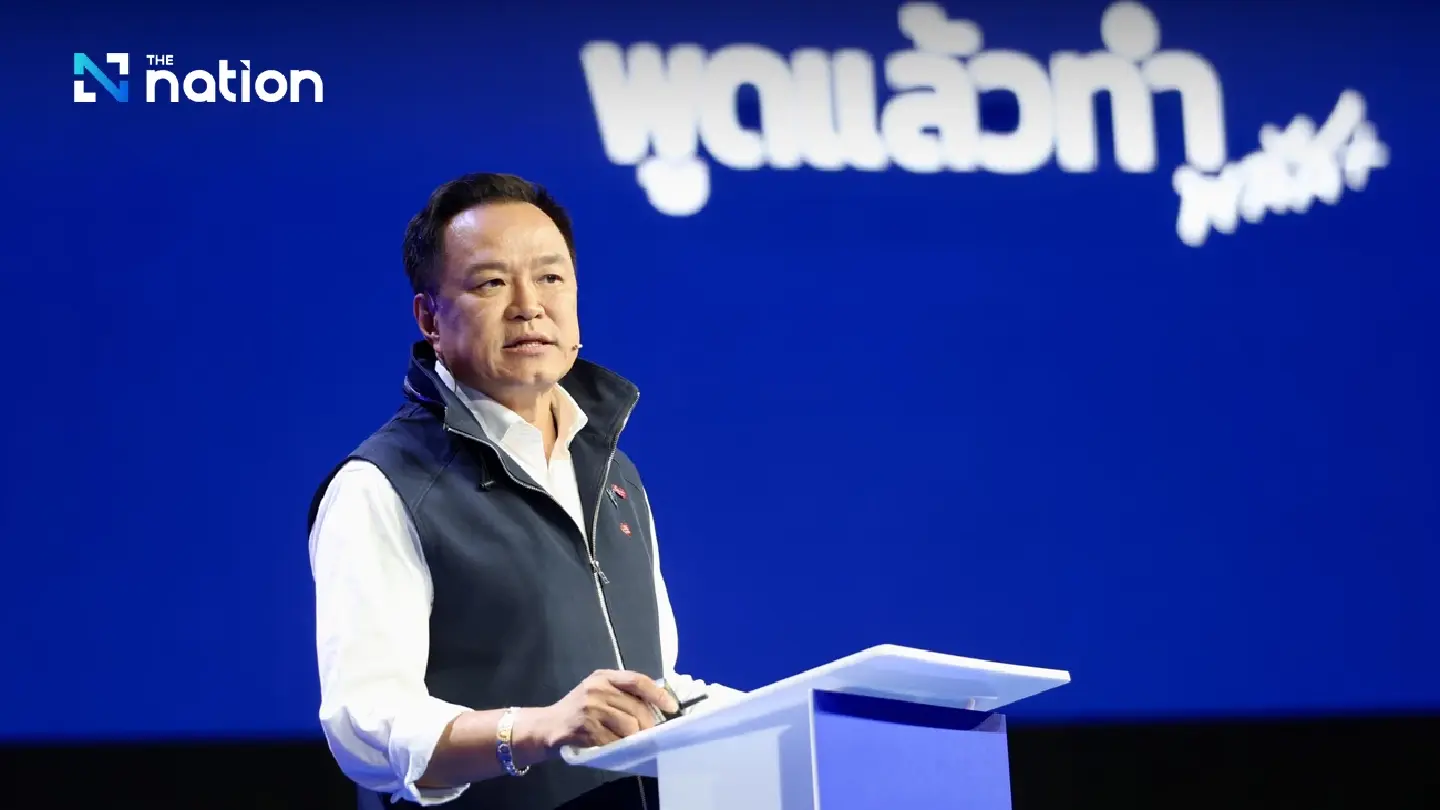 Anutin Pledges to Scrap Maritime MOU in Final Election Rally Push