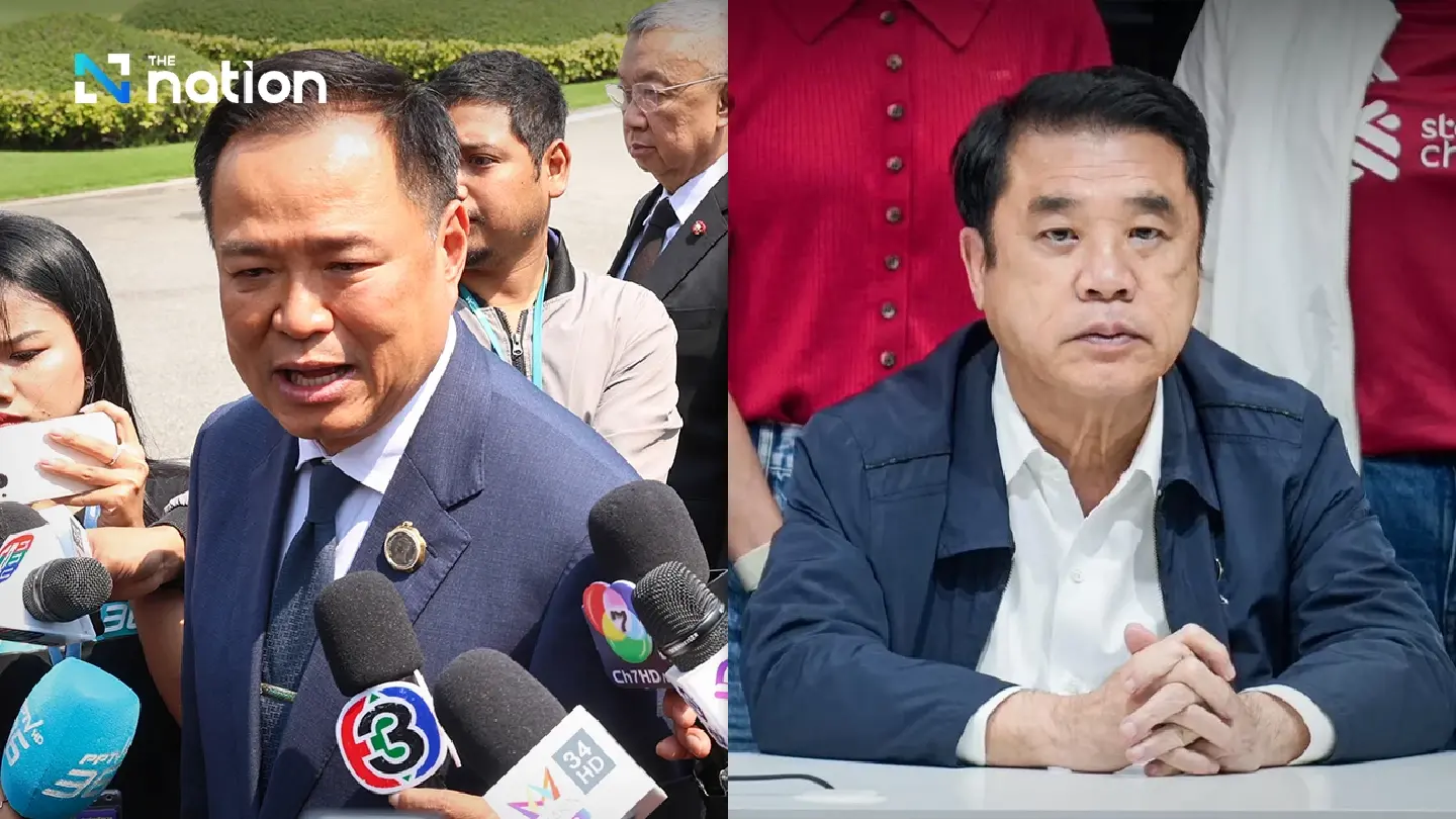 Anutin hints Pheu Thai could join coalition; Suriya non-committal Anutin hints Pheu Thai could join coalition; Suriya non-committal