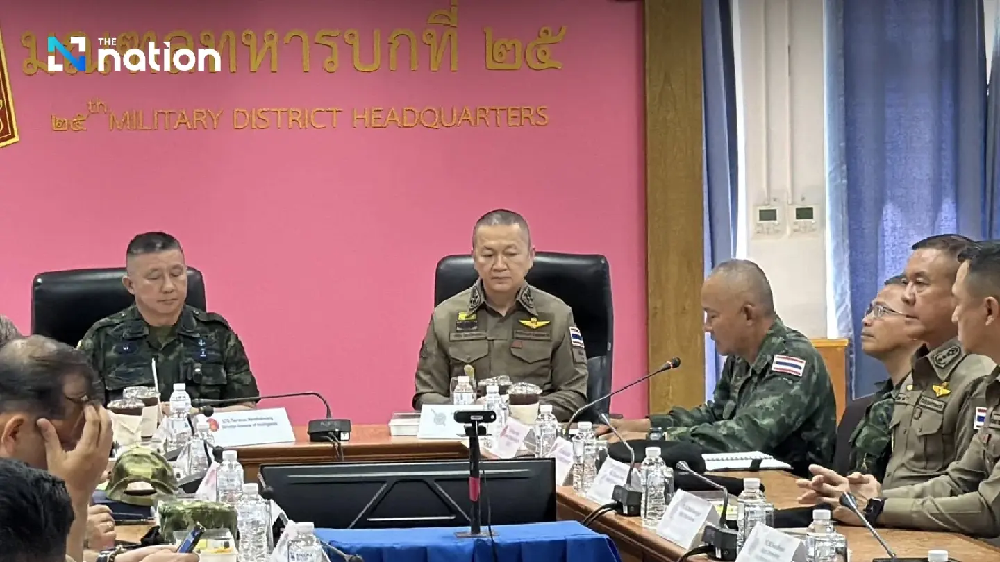 FBI, foreign attachés inspect O'Smach scam hub with Thai Army