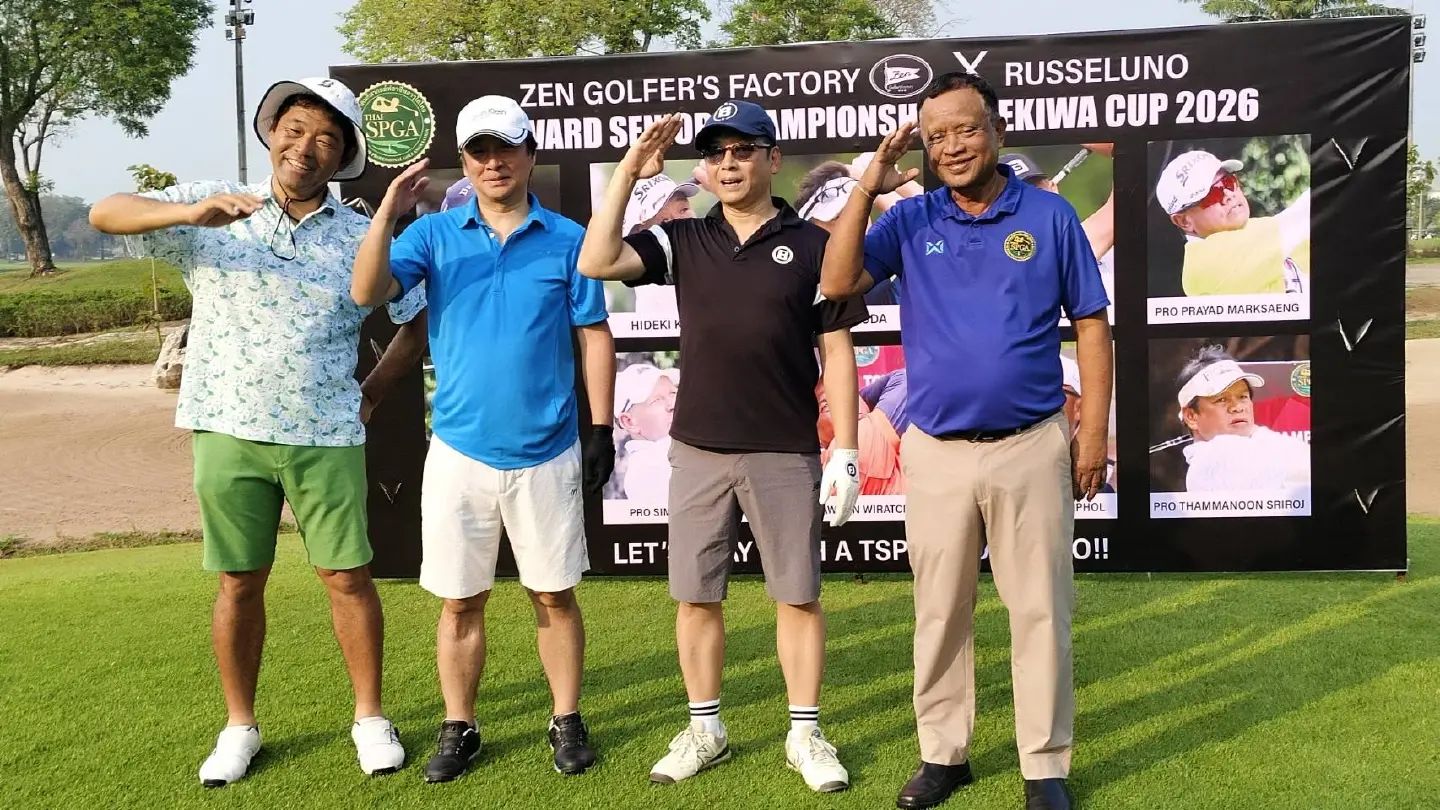 Thai and Japanese Senior Pros Unite for 2026 Mini Pro-Am
