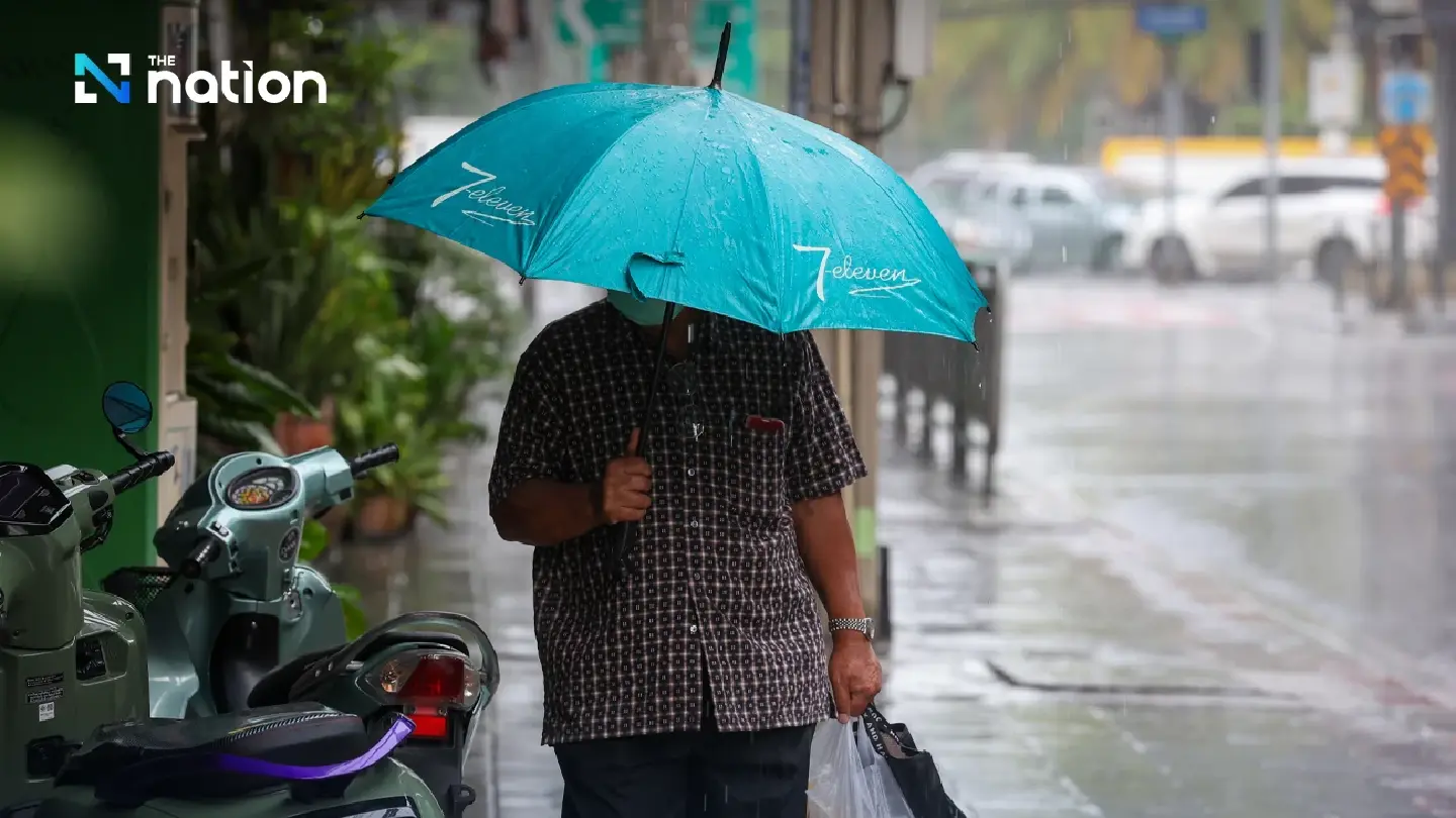 Thunderstorms in the north and south, Bangkok reaches 37°C