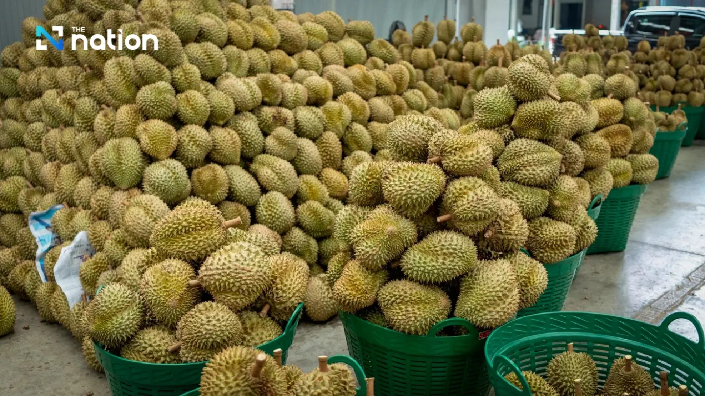 Fresh durian exports jump 67% as Thailand tightens China checks