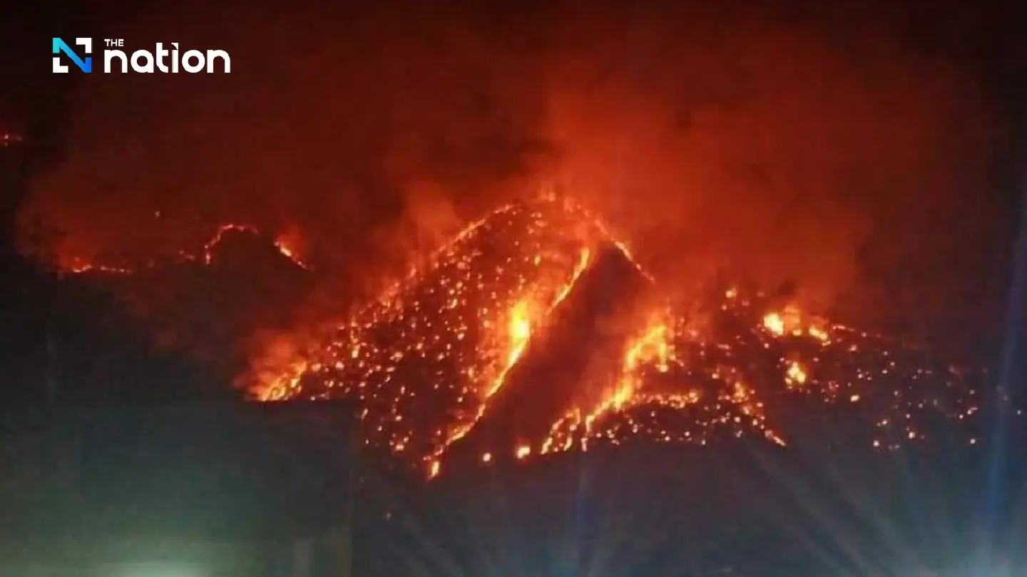 Chiang Mai declares two wildfire disaster zones, steps up emergency aid
