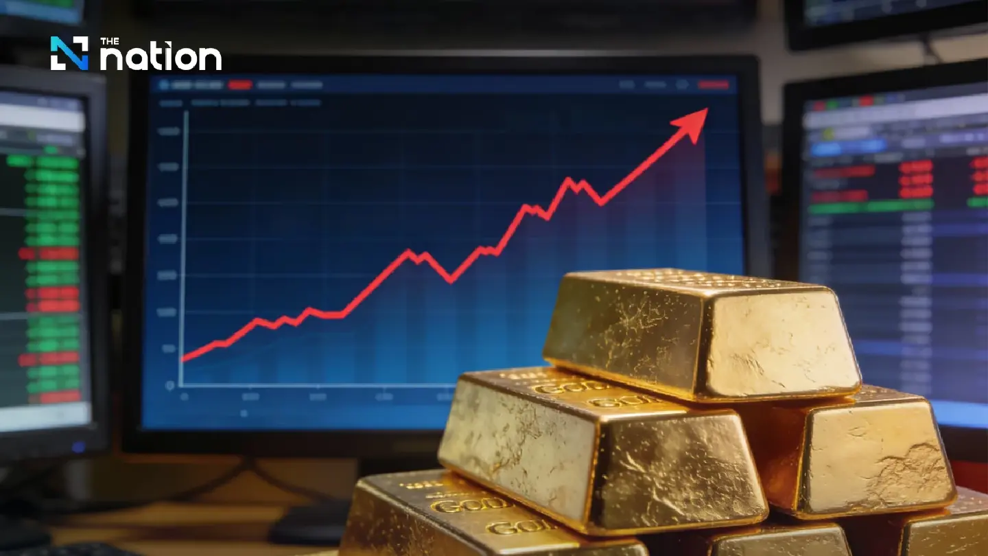 Gold rises sharply as weaker dollar boosts demand