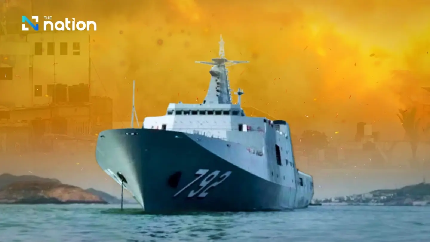 HTMS Chang in the spotlight as navy prepares evacuation vessel