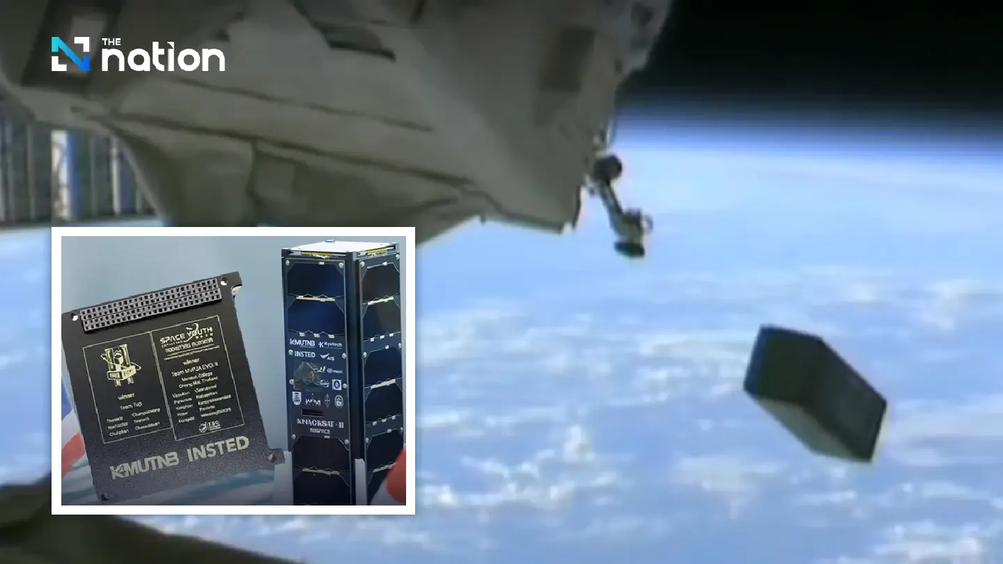 KNACKSAT-2 Reaches Orbit from the ISS, Marking a Milestone for Thailand’s Space Industry