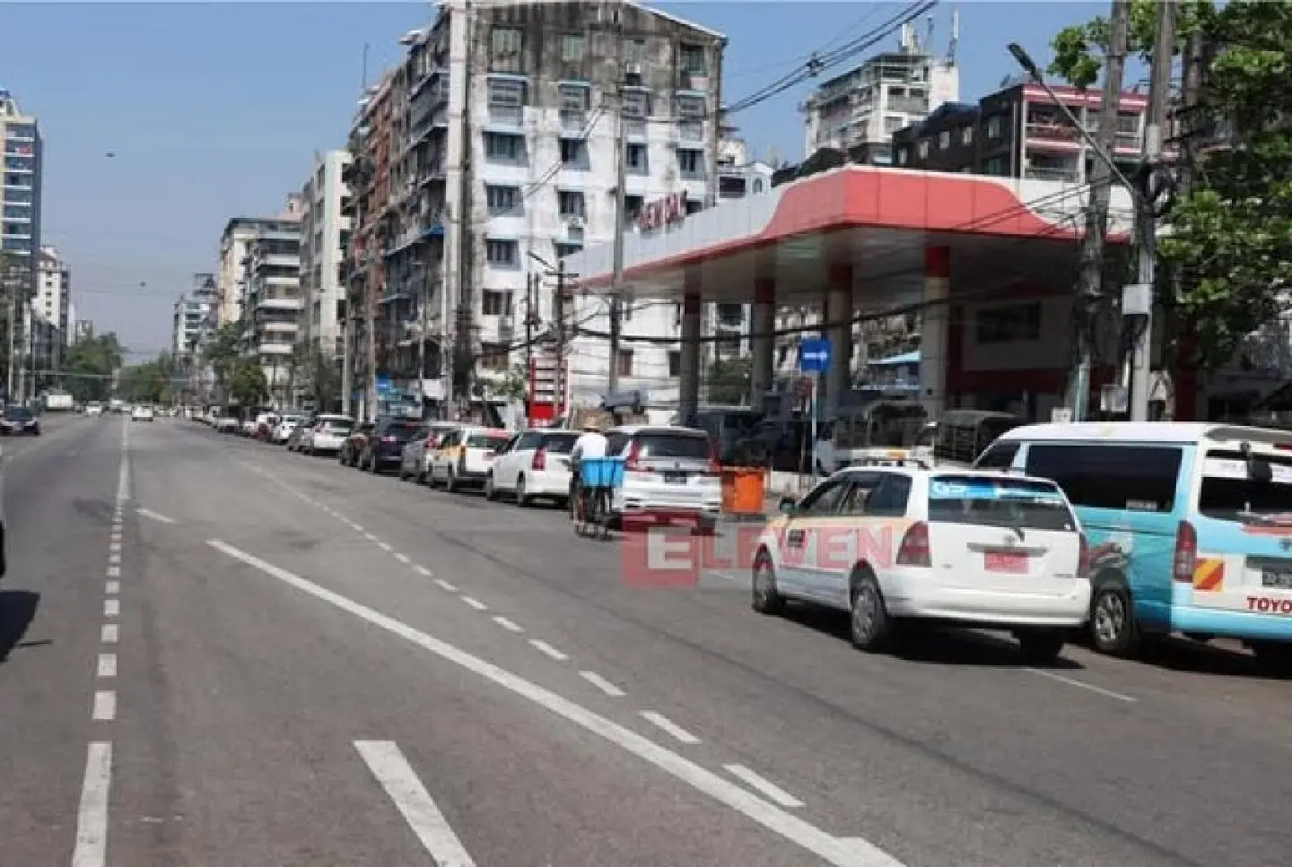 Myanmar sets weekly fuel purchase limits based on engine size Myanmar sets weekly fuel purchase limits based on engine size