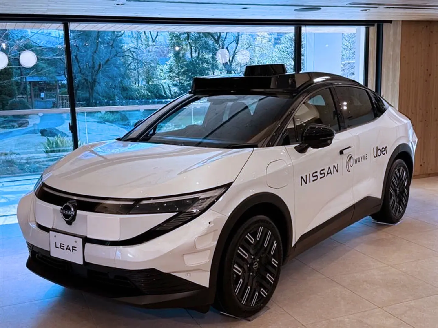 Nissan to Launch Robotaxi Service with Uber