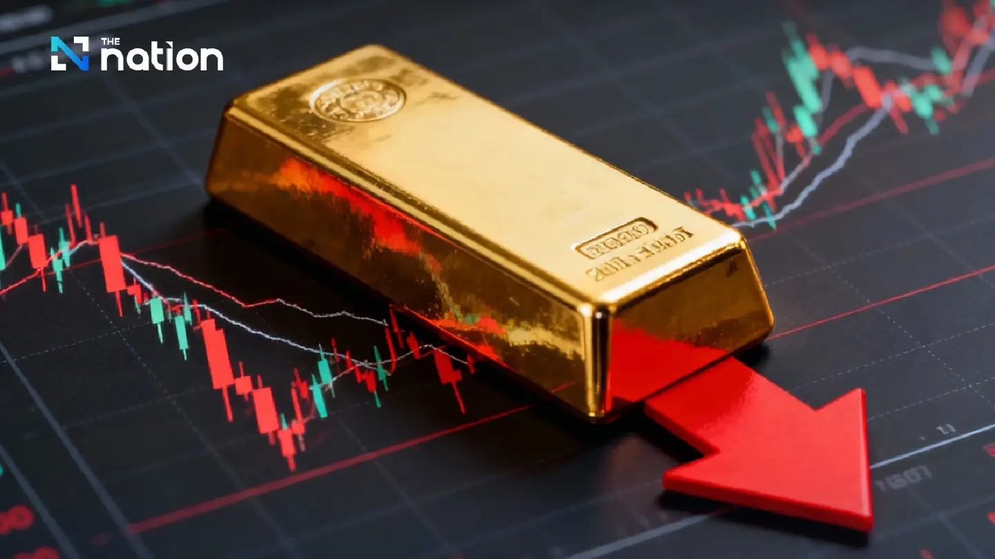 Gold falls again, heading for second weekly decline