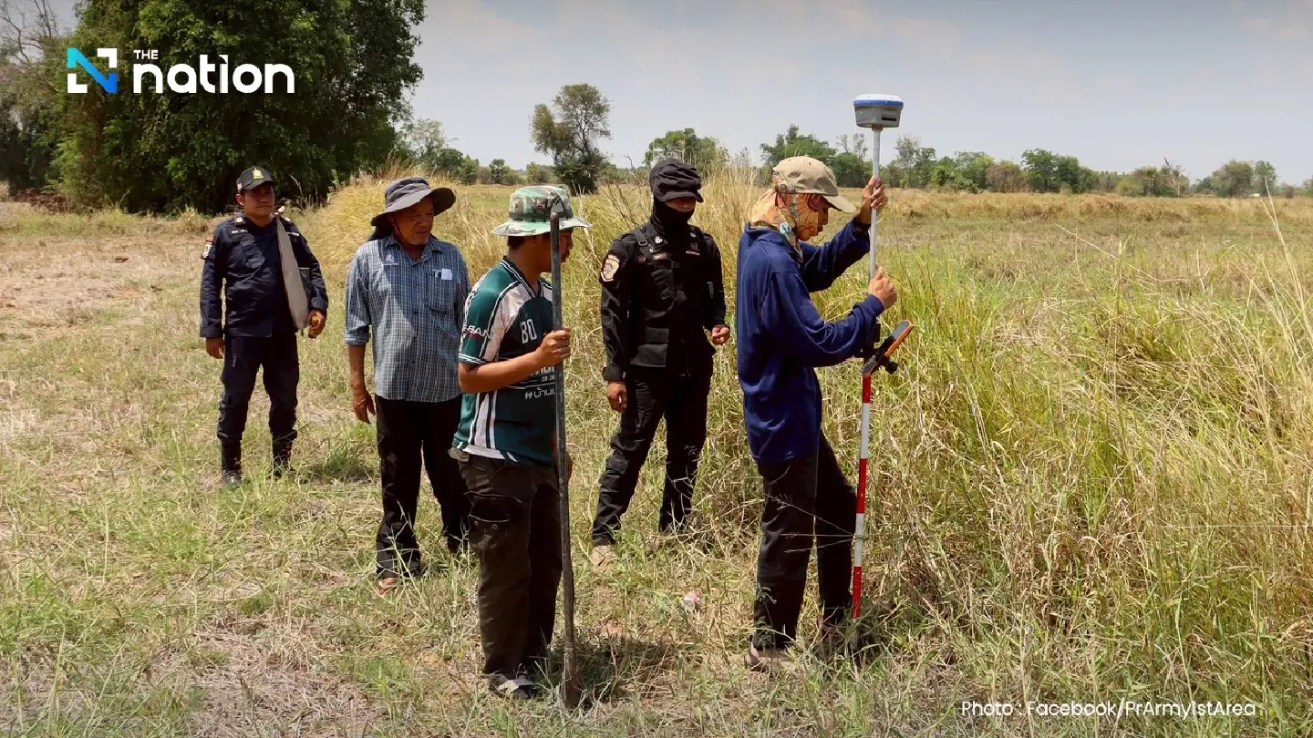 Burapha Task Force steps up land rights checks, builds shelters in Sa Kaeo