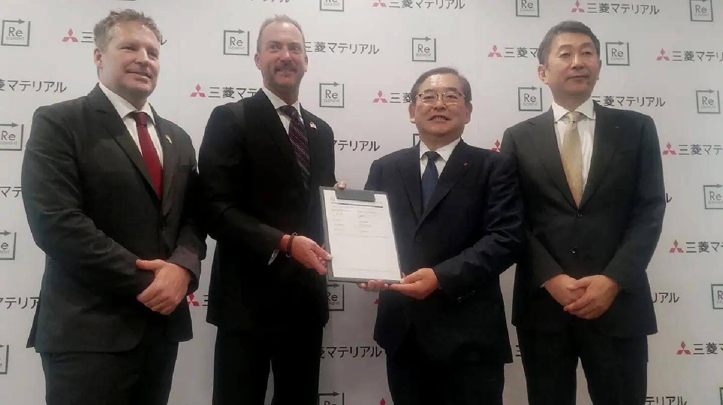 Mitsubishi Materials signs MOU for US rare earths recycling Mitsubishi Materials signs MOU for US rare earths recycling