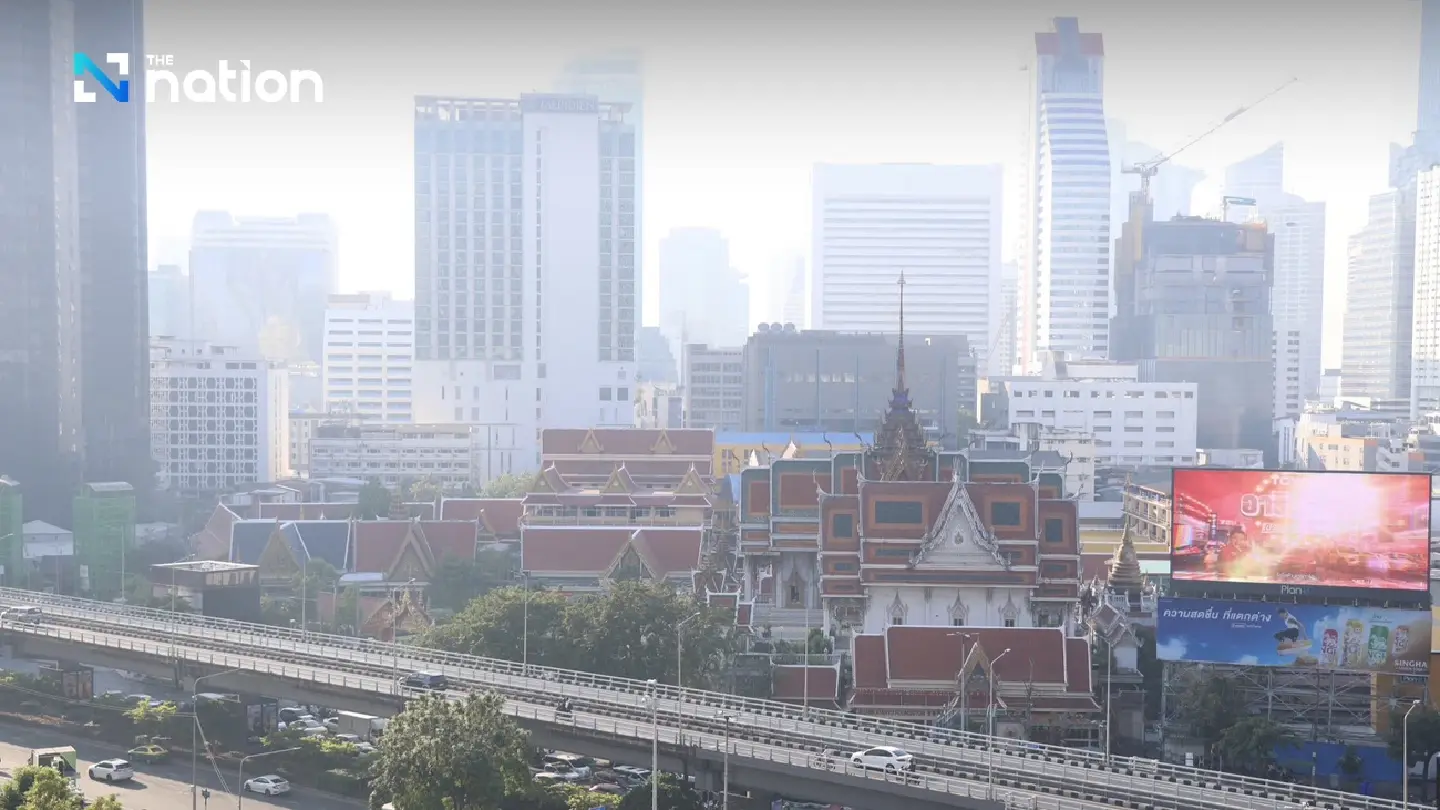 PM2.5 returns to Bangkok as several areas enter yellow zone